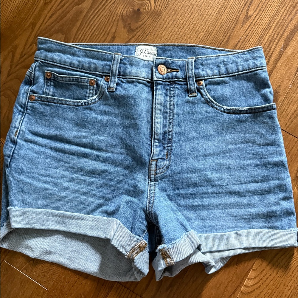 J. Crew Classic Blue Jean Shorts